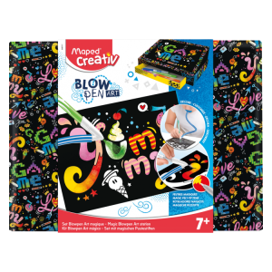 Foukací kreativní sada MAPED Blowpen Art - Magic