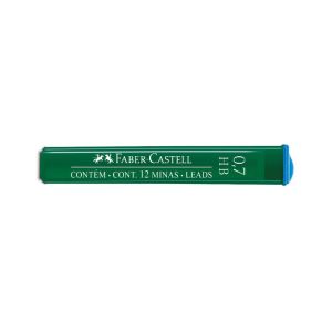 Grafitové tuhy FABER-CASTELL HB/0,7 mm, 12 ks