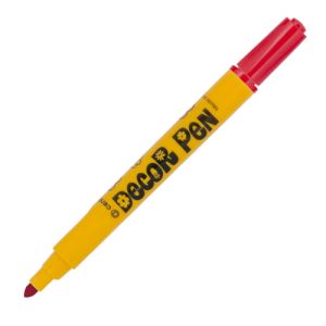 Dekorační popisovač CENTROPEN 2738 Decor Pen 1,5 mm červený