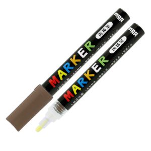 Popisovač M&G Acrylic Marker 2mm akrylový, Brown S421