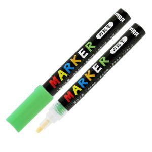 Popisovač akrylový M&G Acrylic Marker 2mm, Neon Green S050