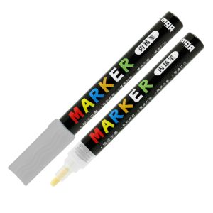 Popisovač M&G Acrylic Marker 2mm akrylový, Silver S110