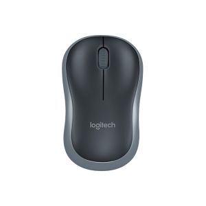 Logitech M185 nano/Kancelárska/Optická/1 000 DPI/Bezdrôtová USB/Šedá 910-002235