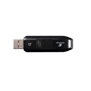 Patriot Xporter 3 Slider/64GB/USB 3.2/USB-A/Čierna PSF64GX3B3U