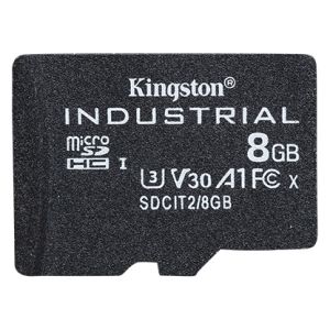 Kingston Industrial/micro SDHC/8GB/UHS-I U3 / Class 10 SDCIT2/8GBSP