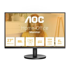 AOC/27B3CA2/27"/IPS/FHD/100Hz/1ms/Black/3R 27B3CA2