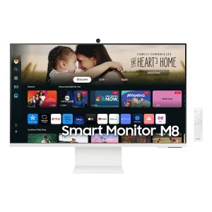 Samsung Smart Monitor/M80D/32"/VA/4K UHD/60Hz/4ms/White/3R LS32DM801UUXDU