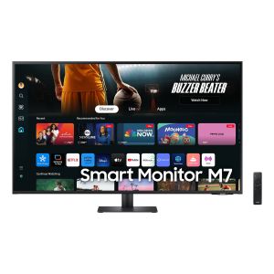 Samsung Smart Monitor/M70D/43"/VA/4K UHD/60Hz/4ms/Black/2R LS43DM702UUXDU