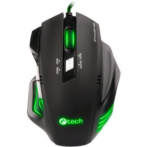 C-TECH Akantha/Herná/Optická/Pre pravákov/2 400 DPI/Drôtová USB/Čierna GM-01G