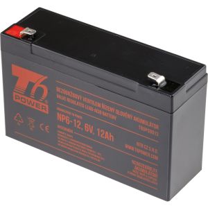 Akumulátor T6 Power NP6-12, 6V, 12Ah T6UPS0013