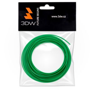 3DW - ABS filament 1,75mm zelená, 10m, tlač 220-250°C D11606