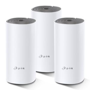 TP-Link AC1200 Whole-home Mesh WiFi System Deco E4 (3-pack), 2x10/100 RJ45 Deco E4(3-pack)