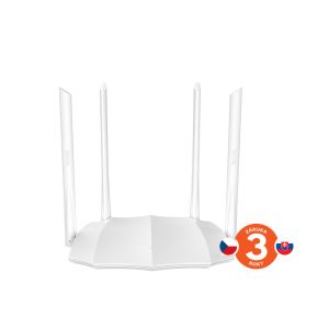 Tenda AC5 WiFi AC Router 1200Mb/, WISP, Universal Repeater, Tenda CZ aplikácie, 4x 6dBi antény 75011827