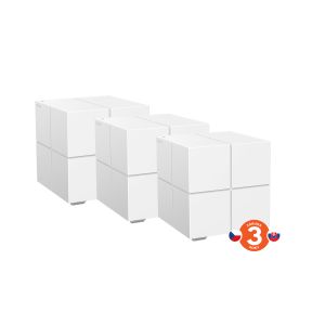 Tenda Nova MW6 (3-pack) WiFi AC1200 Mesh Gigabit systém, MU-MIMO, 6x GLAN/GWAN, SMART CZ aplikácie 75011853