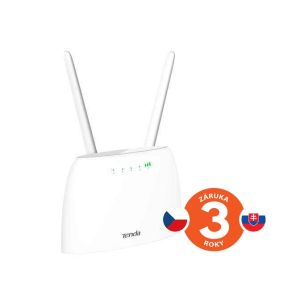 Tenda 4G07 Wi-Fi AC1200 4G LTE smerovač, 2x WAN/LAN, 1x miniSIM, IPv6, VPN, LTE Cat.4,4x anténa, CZ app 75011917