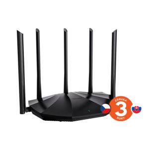 Tenda TX2 Pre AX1500 WiFi6 Router, 1x GWAN, 3x GLAN, IPv6, 5x 6dBi anténa, WPA3, CZ App 75011948