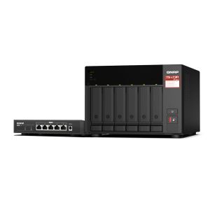 QNAP TS-673A-SW5T (TS-673A-8G + QSW-1105-5T) TS-673A-SW5T