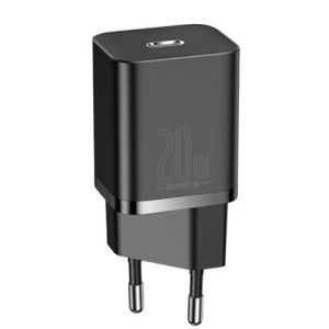 Baseus CCSUP-B01 Super Si Quick Nabíjačka USB-C 20W Black 6953156229990