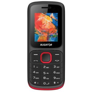 ALIGATOR D210 Dual sim čierno-červený AD210BR