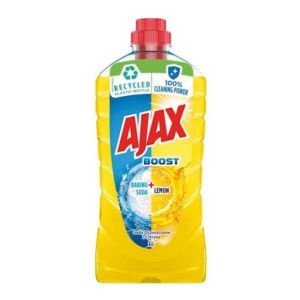 Ajax na podlahy Boost Baking 1l Soda & Lemon (žlutý)