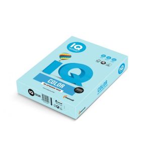 Barevný papír IQ color středně modrý MB30, A4, 160g