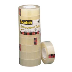 Lepicí páska Scotch 550 19 mm x 33 m 8ks