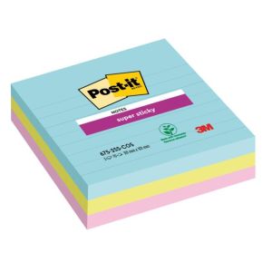 Bloček Post-it Super Sticky COSMIC, velikost 101x101 mm, 3 bločky po 70 lístků