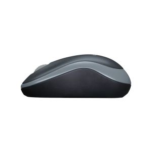 Logitech M185/Kancelárska/Optická/1 000 DPI/Bezdrôtová USB/Šedá 910-002235