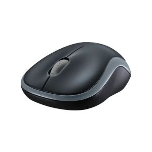 Logitech M185/Kancelárska/Optická/1 000 DPI/Bezdrôtová USB/Šedá 910-002235