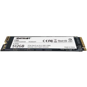 PATRIOT P300/512GB/SSD/M.2 NVMe/3R P300P512GM28