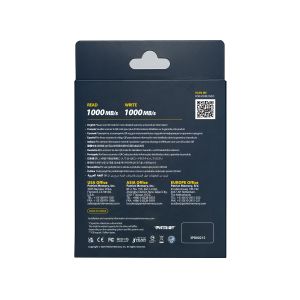 Patriot TRANSPORTER Lite/512GB/SSD/Externý/Čierna/3R PTPL512GPECB