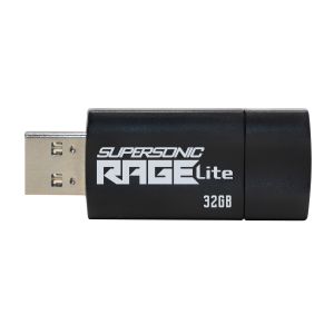 Patriot RAGE LITE/32GB/USB 3.2/USB-A/Čierna PEF32GRLB32U