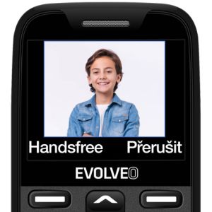 EVOLVEO EasyPhone XR, mobilný telefón pre seniorov s nabíjacím stojanom, čierna EP-601-XR-BK