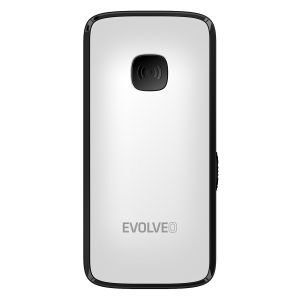 EVOLVEO EasyPhone ID, mobilný telefón pre seniorov, biela EP-400-IDW