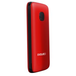 EVOLVEO EasyPhone ID, mobilný telefón pre seniorov, červená EP-400-IDR