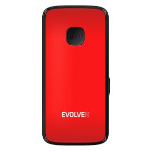 EVOLVEO EasyPhone ID, mobilný telefón pre seniorov, červená EP-400-IDR