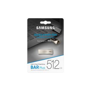 Samsung BAR Plus/512GB/USB 3.2/USB-A/Champagne Silver MUF-512BE3/APC