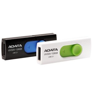 ADATA UV320/64GB/USB 3.2/USB-A/Čierna AUV320-64G-RBKBL