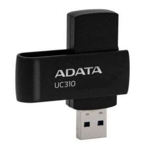 ADATA UC310/64GB/USB 3.2/USB-A/Čierna UC310-64G-RBK