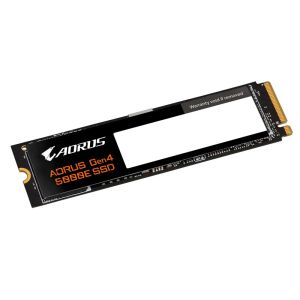 Gigabyte AORUS Gen4 5000E/500GB/SSD/M.2 NVMe/Čierna/Heatsink/5R AG450E500G-G