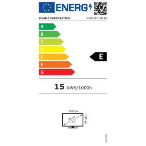 iiyama ProLite/XUB2293HSU-B7/21,5"/IPS/FHD/100Hz/1ms/Black/3R XUB2293HSU-B7