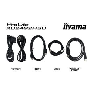 iiyama ProLite/XU2492HSU-B6/23,8"/IPS/FHD/100Hz/0,4ms/Black/3R XU2492HSU-B6