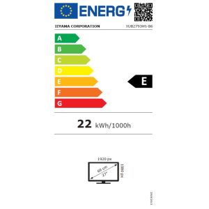 iiyama ProLite/XUB2793HS-B6/27"/IPS/FHD/100Hz/1ms/Black/3R XUB2793HS-B6