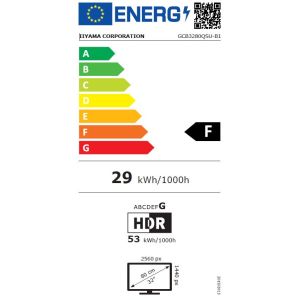 iiyama G-Master/GCB3280QSU-B1/31,5"/VA/QHD/165Hz/0,2ms/Black/3R GCB3280QSU-B1