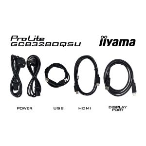 iiyama G-Master/GCB3280QSU-B2/31,5"/VA/QHD/180Hz/0,2ms/Black/3R GCB3280QSU-B2