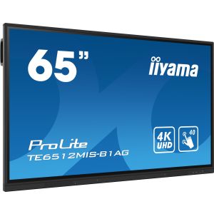 65" iiyama TE6512MIS-B1AG: IPS, 4K UHD, Android, 24/7 TE6512MIS-B1AG