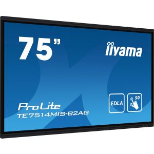 75" iiyama TE7514MIS-B2AG: IPS, 4K, USB-C, EDLÁ TE7514MIS-B2AG