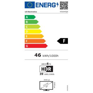 LG UltraGear/45GS95QE-B/44,5"/OLED/3440x1440/240Hz/0,03ms/Black/2R 45GS95QE-B.AEU