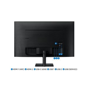 Samsung Smart Monitor/M70D/32"/VA/4K UHD/60Hz/4ms/Black/3R LS32DM702UUXDU