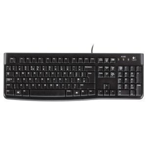 Logitech K120/Drôtová USB/ CZ- SK layout/Čierna 920-002641